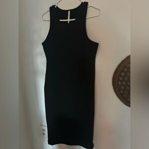 Aritzia Black Sleeveless Dress